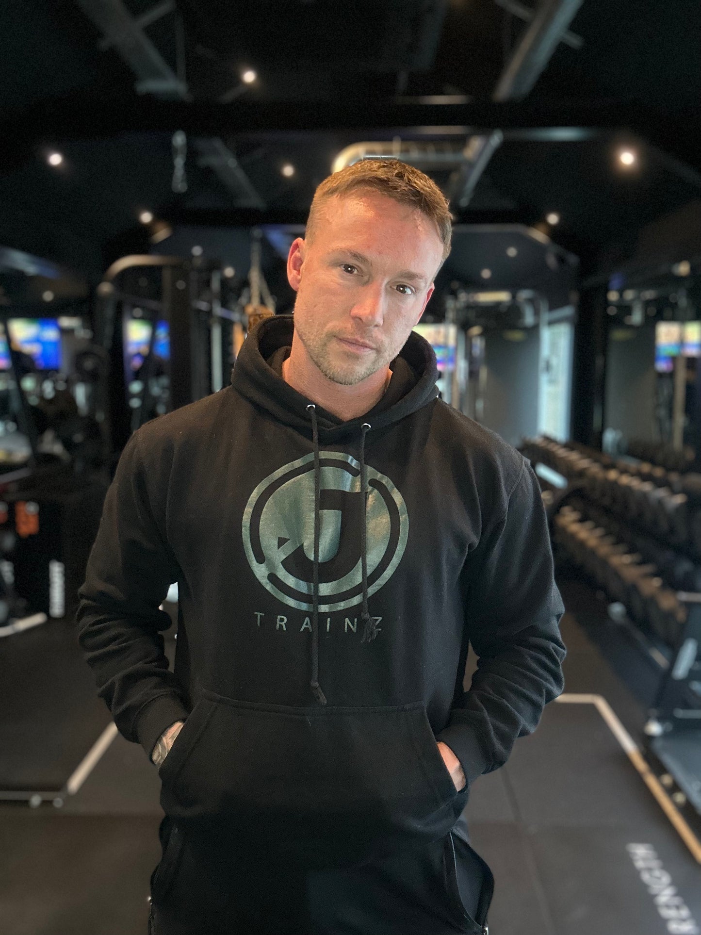 Black Hoodie “Large Logo”