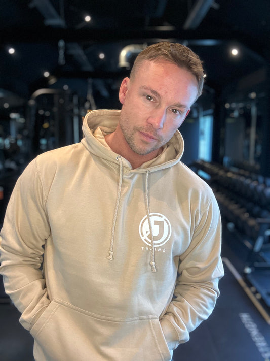 Oatmeal Hoodie “Small Logo”