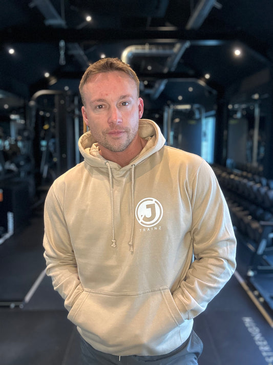 Oatmeal Hoodie “Small Logo”